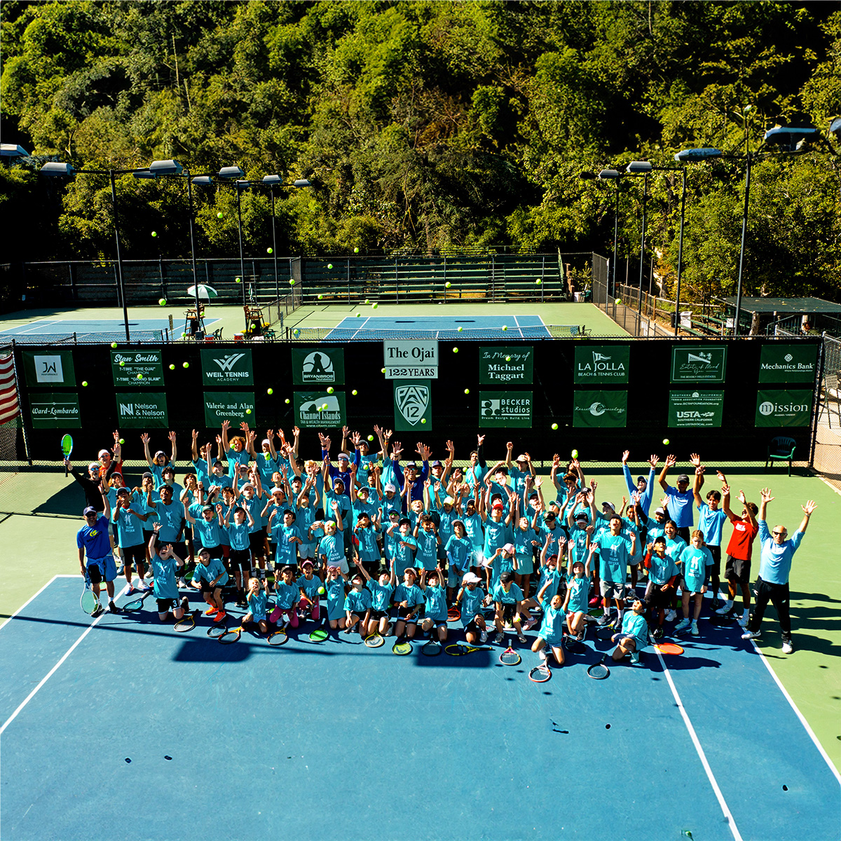 Bryan Bros Youth Clinic at Ojai Tournament
